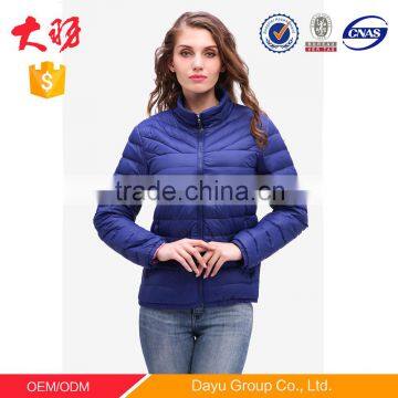 Outdoor clothing brands feather padded jacket ski winter wholesale quilted padded jacket