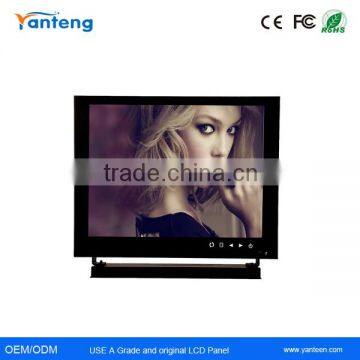 Industrial metal shell 8inch cctv lcd monitor with av input