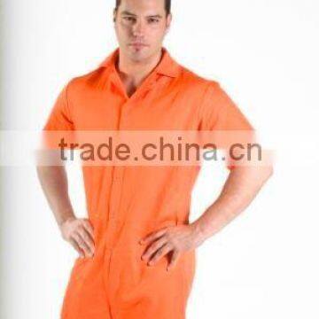 Short sleeves construction workwear overalls