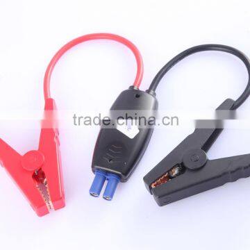 Emergency tools car jump starter battery crocodile clip to EC5 connector with cable