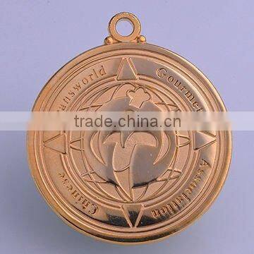 brass coin, anitque coin, 3D effect coin, metal coin