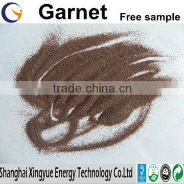 Garnet sand/ garnet abrasive with low price for waterjet cutting and sandblasting