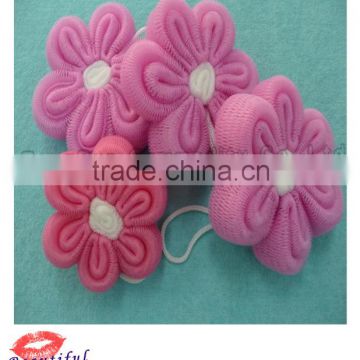 hot sale flower shape bath sponge