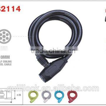 High Quality Lenght120cm Steel Cable Rope, Bicycle Lock,Cable Lock,Coiling Lock HC82114