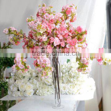 decorative mini fake cherry blossom tree