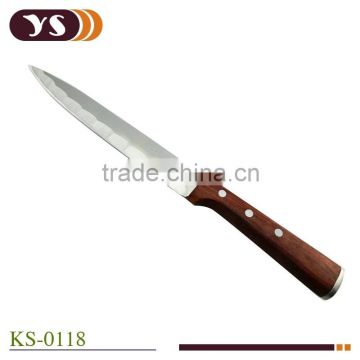 8-inch Rose wood Handle Slicing Knife