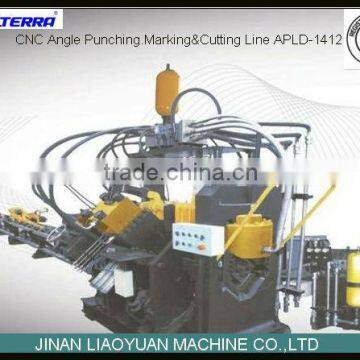 High Quality cnc Angle Punching,Marking and cutting Line APLD-1412