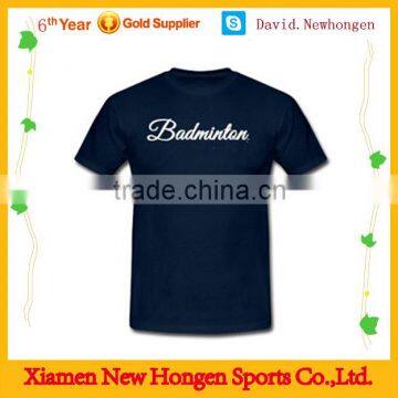 Hot sale custom 100% polyster badminton jersey for wholesale