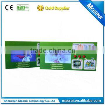 A Branded Promo Marketing Sales Communication Tool-----Acrylic Video Book