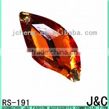 tea color nevaggoutle shaped resin stone