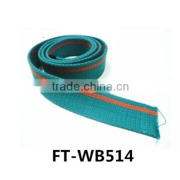 Blue and Orange Web Design, Canvas Webbing10-80mm Wide FT-WB514