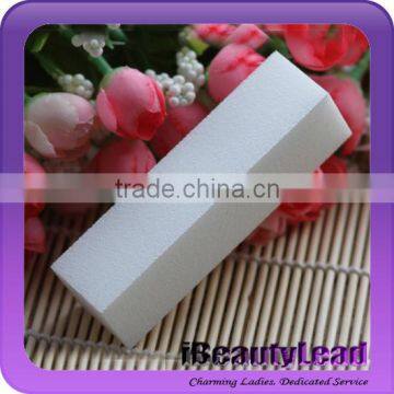 White nail buffer block nail sanding board nail file