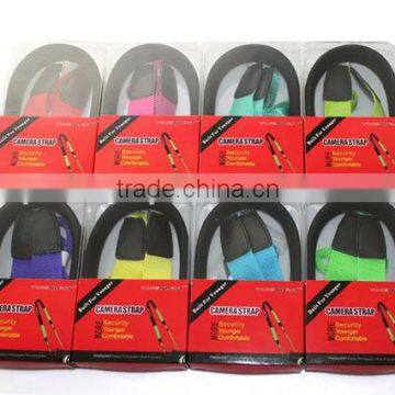2016 Promotional Canvas Colorful Camera Neck Strap for Wholesale photo-2