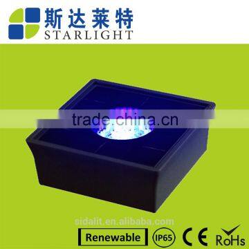 top selling all in one plaza led lighted floor tiles solar