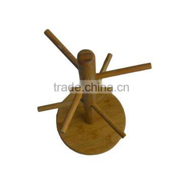 DT004/Tree Shape Bamboo Kitchen Accessories Stand, Bamboo Flat Utensil Rack, Bamboo Spoon Rack photo-2