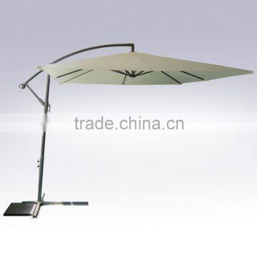 Outdoor leisure patio cantilever parasol banana umbrella