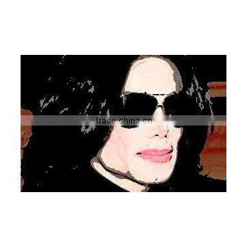 Pop art of Michael Jackson