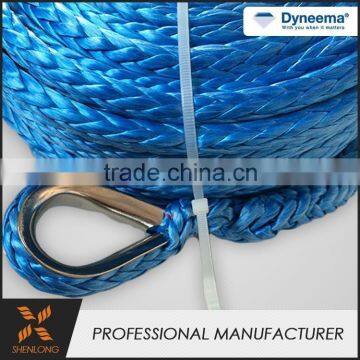 2016 Best selling Braid For ship synthetic winch rope for sale