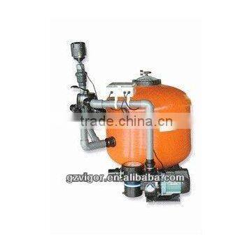 Good Quality sand filter with pump For Fish Pond