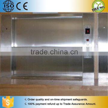 Safety and VVVF Driving Service Elevator, dumbwaiter elevator, dumbwaiter lift