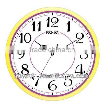 Bright Color Case Wall Clock