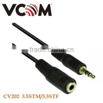 VCOM High quality 3.5mm STM to 3.5mm STF AV cable