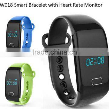 2016 Fitness JW018 Heart Rate Wristband Smart Band Monitor Charge hr Rate Tracker Smartwatch Wearable Devices Better Than TW64