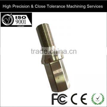 High Precision & Close Tolerance (CNC) Lathe Machine Working Steel/Aluminium/Copper(Brass)/Titanium Custom Steel Crews