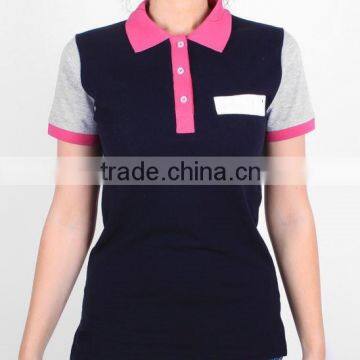 100 cotton polo shirts with pockets