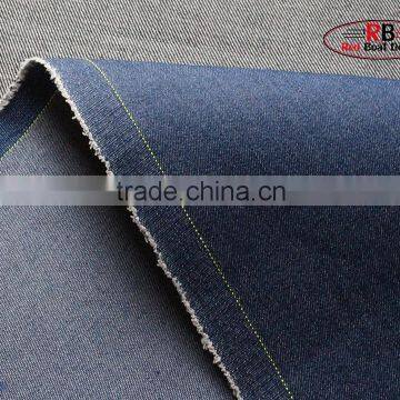 Factory Stock Lot 6.5oz Blue Twill 72%Cotton Denim Fabric photo-2