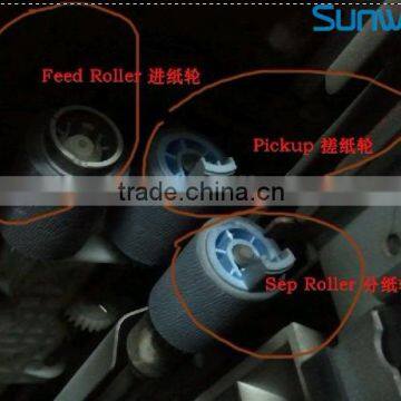 For LJ8100 Pickup roller, feed roller, separation roller