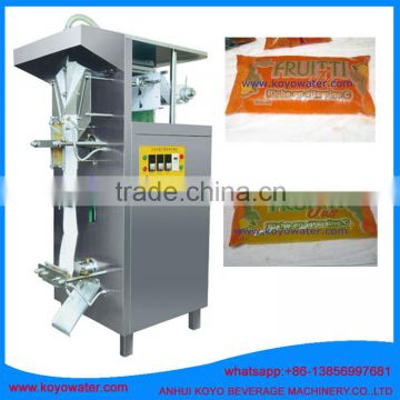 100ml 200ml 500ml Sachet Juice Liquid Filling Packing Machine