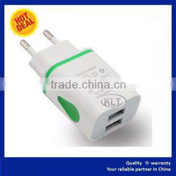 Japan Cell Phone Charger CE ROHS FCC Approved Premium Quality 2 Ports Double USB photo-5