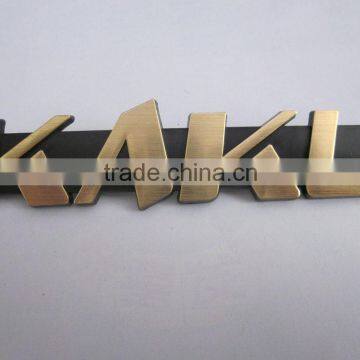 3D ABS Letters Nameplate,ABS Car Sticker,custom Plastic Car Badge Emblem
