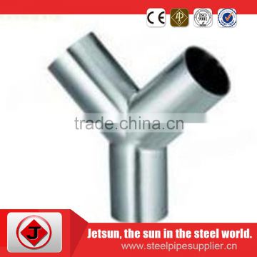 2-1/2&quot;asme stainless steel 3000 class tee