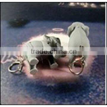 cheap led keychain light with sound flashlight torch