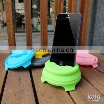 For IPhone Folding Amplifier Stand Macaron Speaker photo-3
