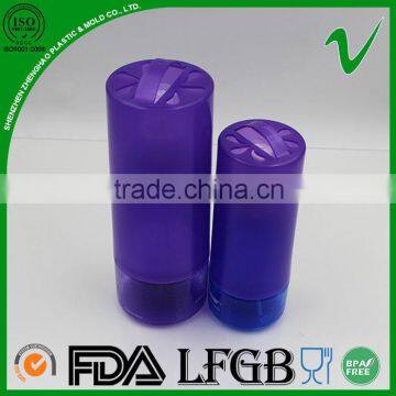 new design purple pump dishwashing liquid plastic bottle with handle cap