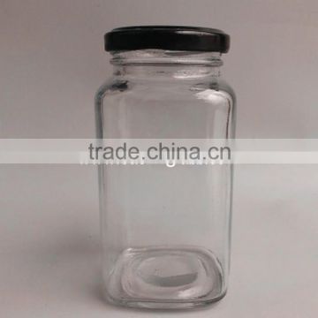 1lb (345ml) Clear Glass Honey Jar