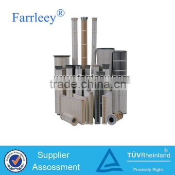 Top open,bottom close pleated bag cartridge & Good abrasion resistance panel flat filter & used in industry air filter cartridge