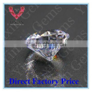 4.0mm White Color Round Shape Cubic Zirconia Fashion in Stock Factory photo-2
