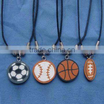 personalized soccer letter hand stamped charm necklace,fashion inspired sports necklace