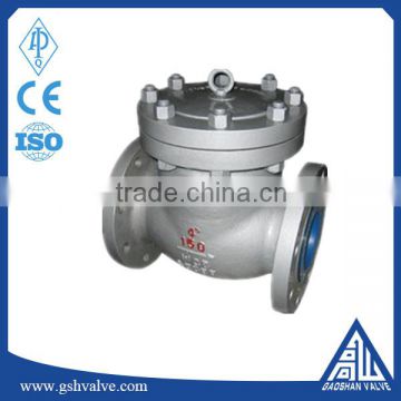 cast steel flange end swing check valve