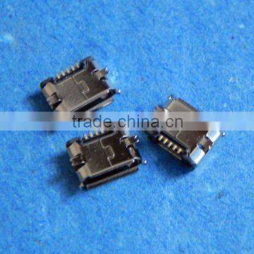 5 pin mini female usb connector tin-plated