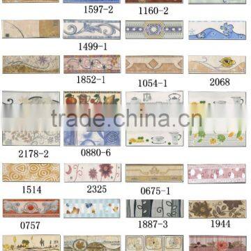 Cheap price facotry decorative ceramic border tile