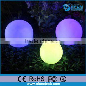 battery powered rgb color changing white plastic 3"pvc small led ornament ball