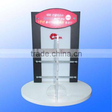 counter sunglasses display stand;eyewear display countertop;eyeglasses display rack