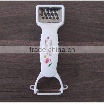 Plastic printing handle antdeal Vegetable Potato Peeler Parer Julienne Cutter Slicer Stainless Steel Blade Hot New fashional P08