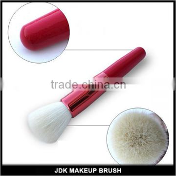 Luxury burgundy custom logo makeup powder brush with private label