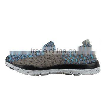 2015 Latest fashion casual shoes women summer woven shoes